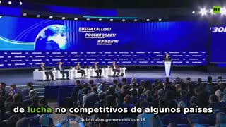 Putin: Países occidentales quieren conservar el monopolio que se les escapa