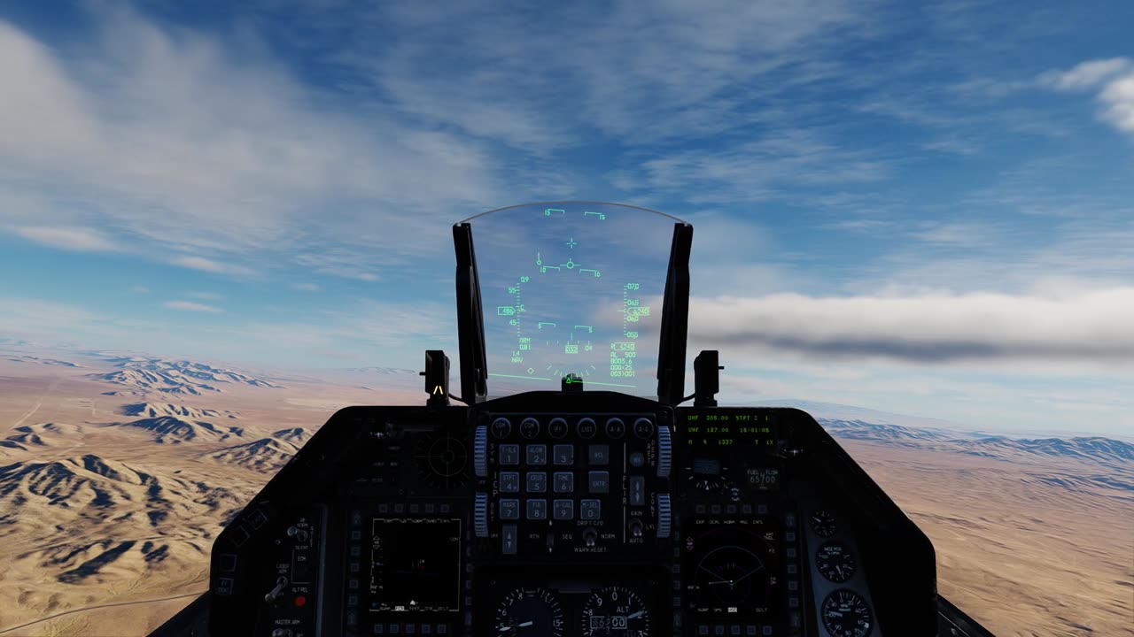 F-16C Takeoff Nellis AFB Bogies inbound A/A engagement