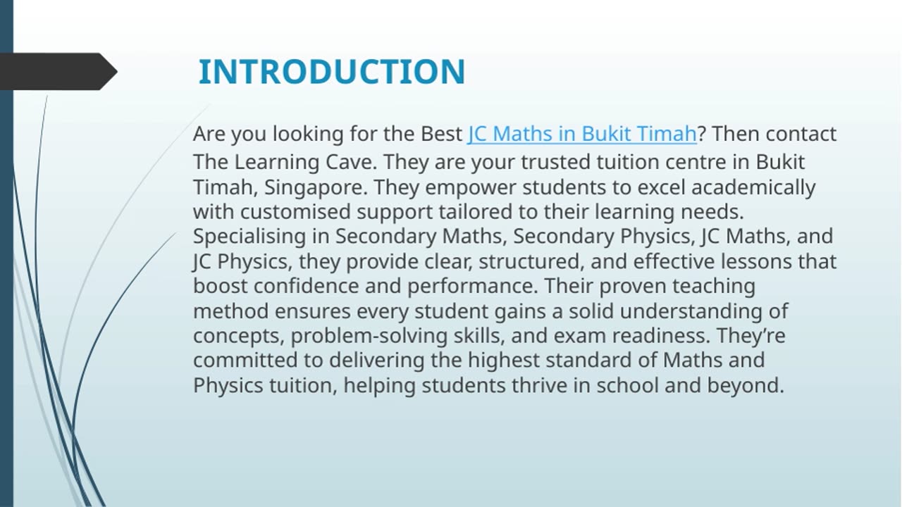 Best JC Maths in Bukit Timah