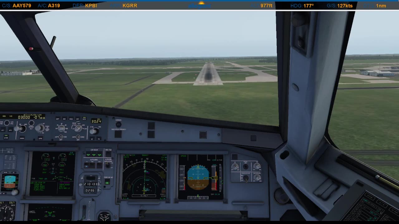Landing in Grand Rapids (KGRR)