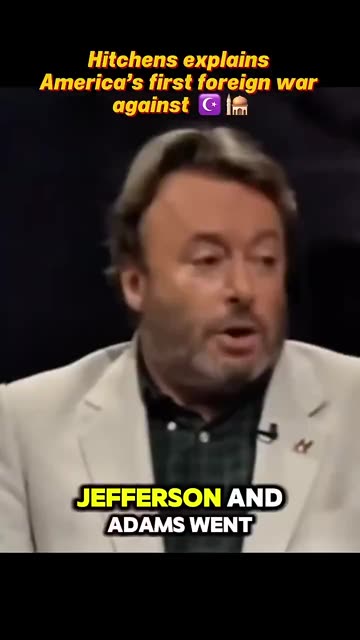 The first war America fought as a nation was against Muslims