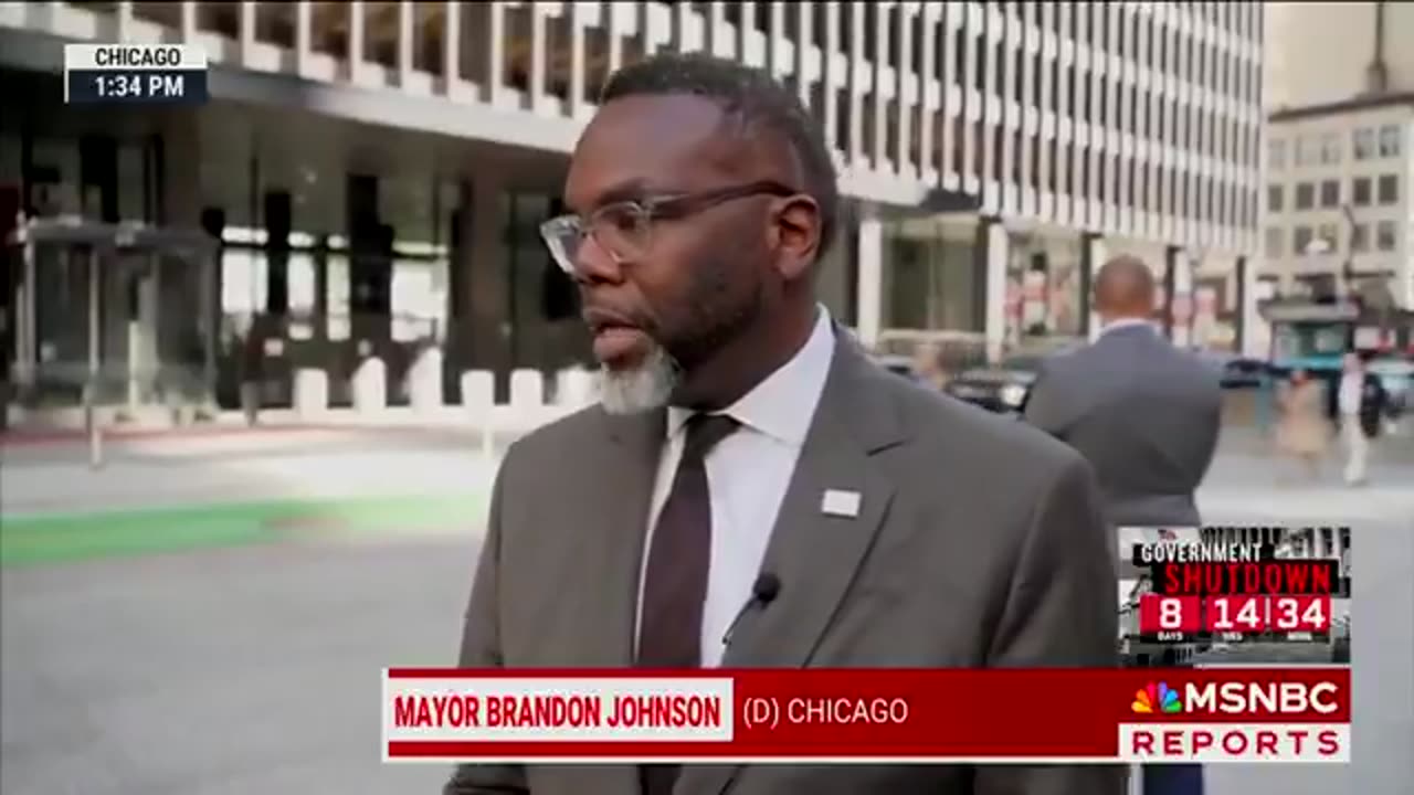 Mayor Johnson openly declares he is taking charge of the resistance in Chicago