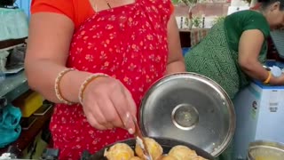 Kavya Didi’s Famous Appe: India’s Must-Try Street Snack! 🥞🔥 #Shorts