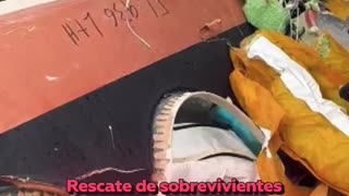 Buscan a sobrevivientes de la caída de avión de la Marina de México