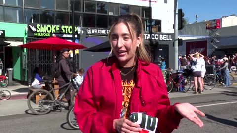 Fans turn out for 'Stranger Things' bike riding event