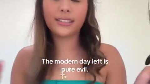 Young Lady Explains Why She's Not Surprised by All the Left-Wing Violence