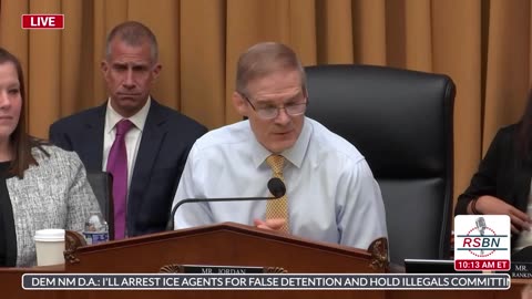 WATCH: Chairman Jordan on the Repeated Attacks on President Trump by The Left - 01/22/26