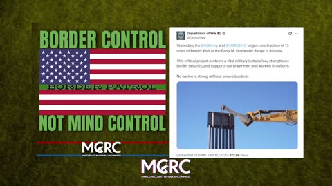 TRUMP ADMIN BUILDING U.S. SOUTHERN BORDER WALL