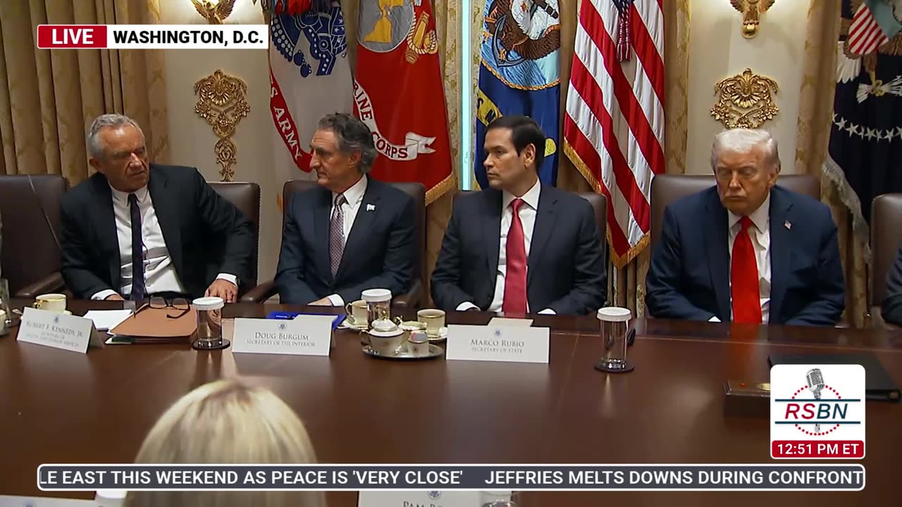 WATCH: President Trump Hosts a Cabinet Meeting - 10/9/25