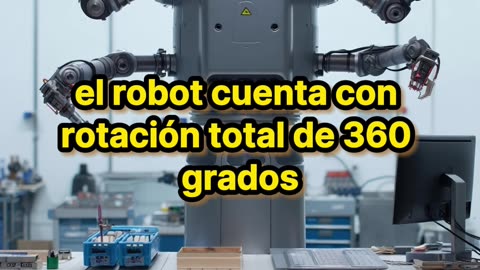 China sorprende al mundo con un robot humanoide de seis brazos.