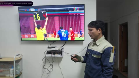 Lắp tivi Xiaomi A Pro 55 inches. Tại địa chỉ phòng số X, tầng X, CC M2A.