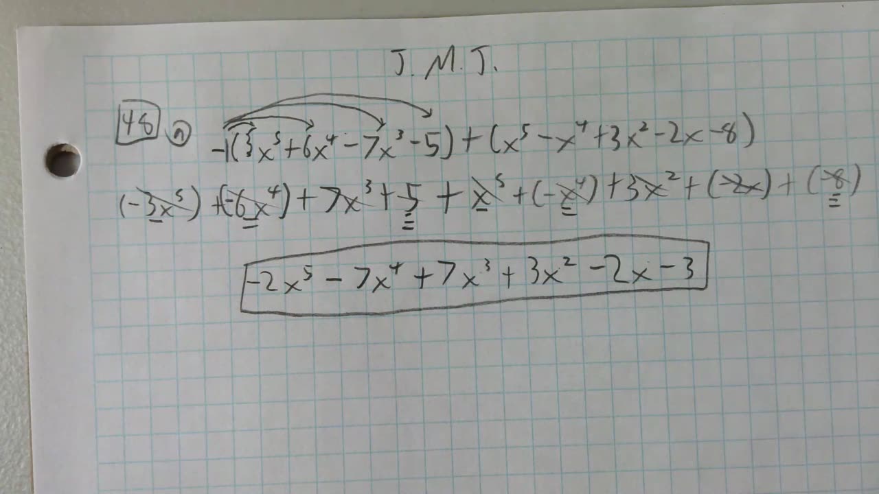 Saxon Algebra 1 Lesson 48 (a)