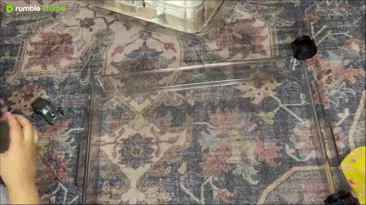 Unboxing storage cart