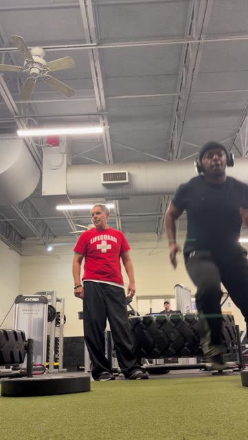 Guy Being Dramatic at the Gym