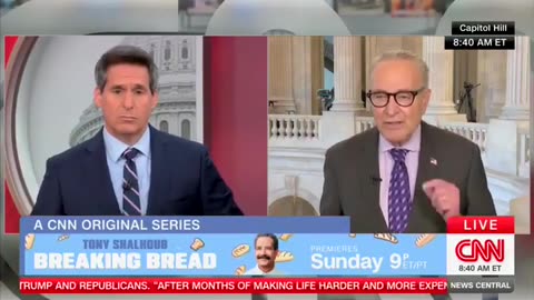 CNN Host Confronts Chuck Schumer For Previously Opposing Shutdowns