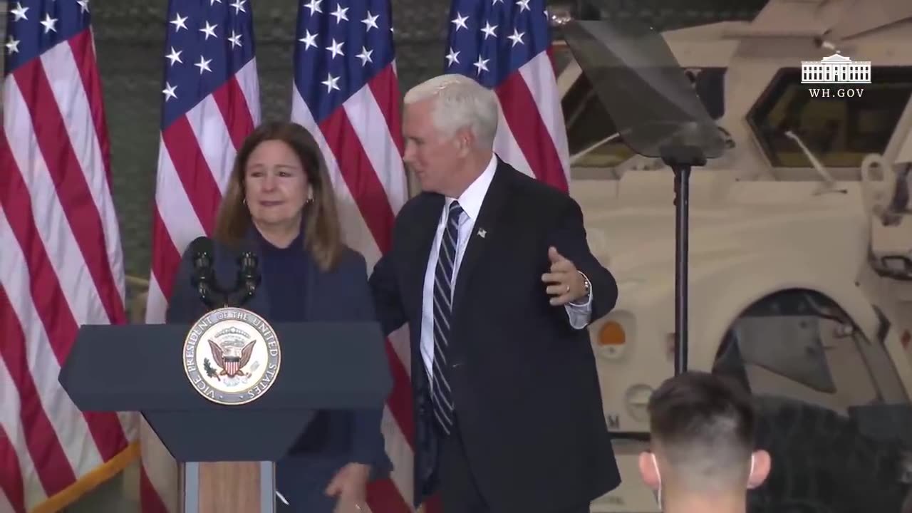 Trump Archive ✅ Vice President Pence Delivers Remarks to U.S. Troops