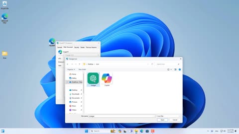 How to create ChatGPT shortcut on desktop