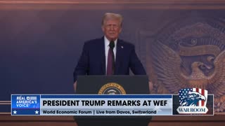 President Trump Just Told the WEF That He is Going to Destroy What They're Trying to Create