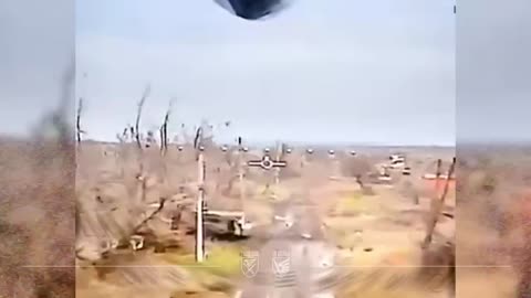 Destruction of Russian equipment and infantry in Hrodivka, Pokrovsk direction,