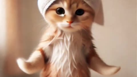 Kitten Shower Dance