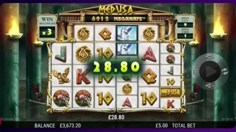 Huge Bonus on Medusa Megaways! 💰 Re-look 👀