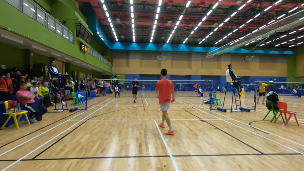 2019中銀香港全港羽毛球錦標賽 中級組 男單 吳英倫 vs 龐立仁 第二局 8 10