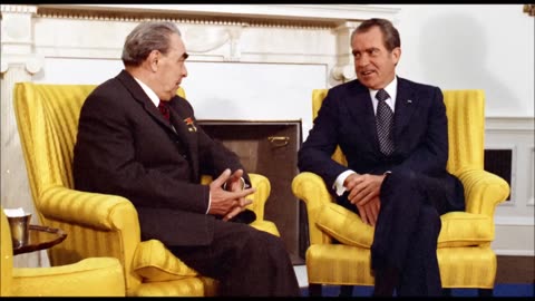 Richard Nixon and Leonid Brezhnev discuss their working relationship, June 18, 1973