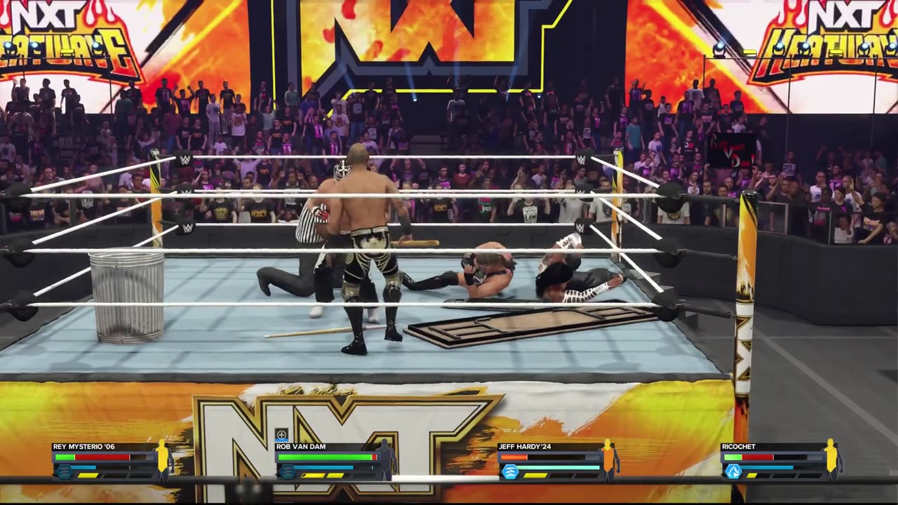 WWE 2K24 - Cody Rhodes Vs Seth Rollins Vs Drew McIntyre Vs Gunther FATAL 4 WAY MATCH (PS5)