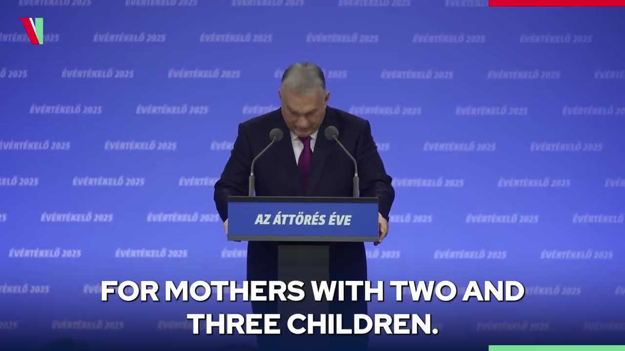 Viktor Orban introduces a lifelong Income Tax Exemption for mothers with 2+ Children