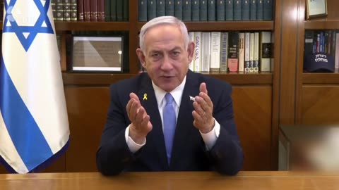 Israeli Prime Minister Bibi Netanyahu thanks President Trump