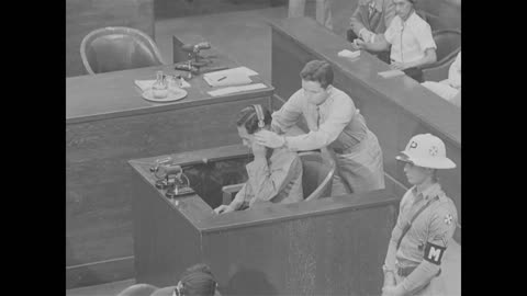 WAR CRIMES TRIALS, TOKYO, JAPAN - WAR CRIMES TRIALS, TOKYO, JAPAN - 111-adc-6575