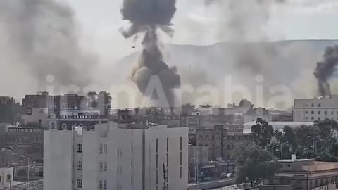 British American aggression with 4 strikes targeted the Yemeni capital, Sanaa