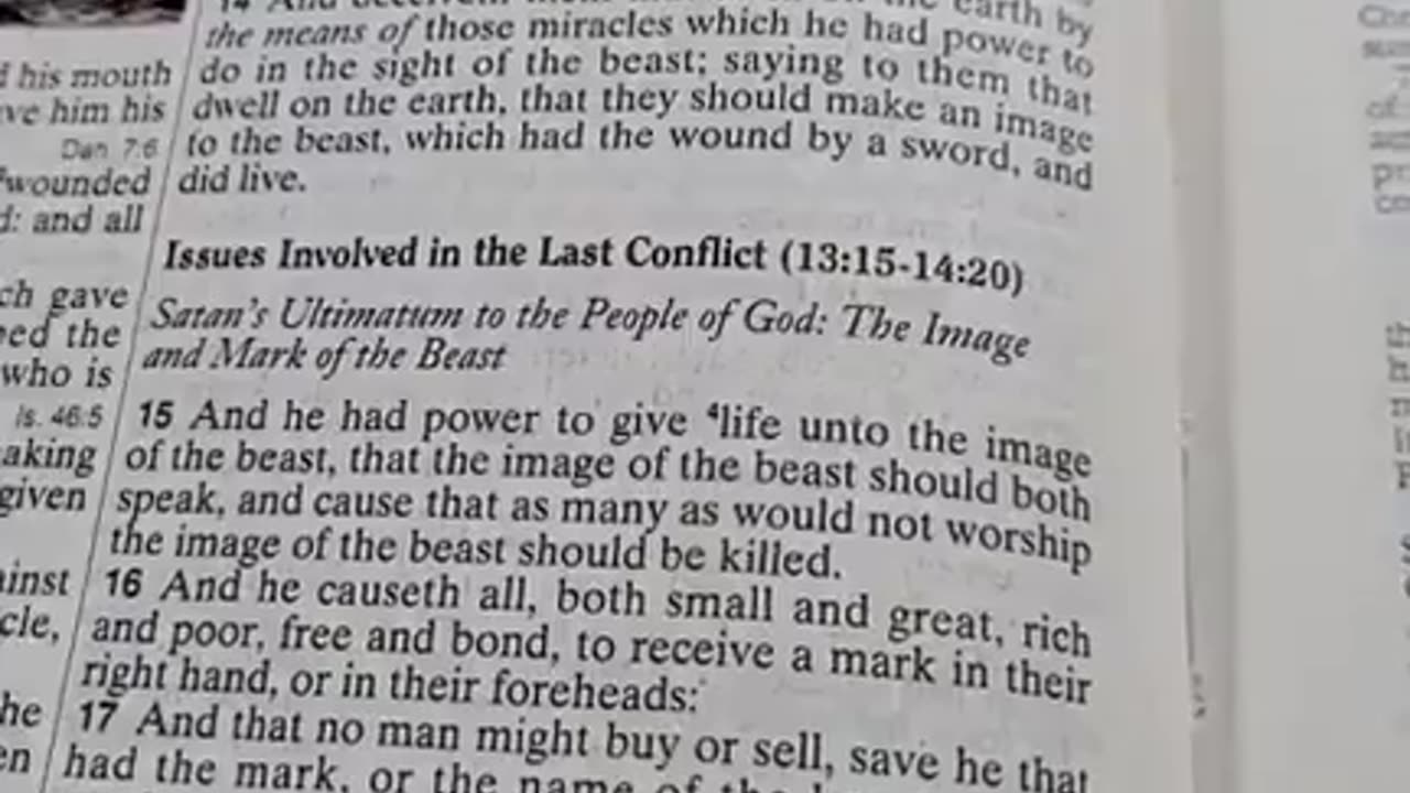 A Brief Talk on Revelation 13- Beast, Image and Mark