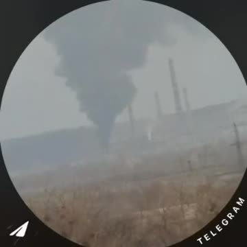 A strike was carried out on the Slavyansk