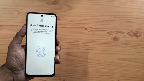 Moto G05 Fingerprint Scanner Setup & Working
