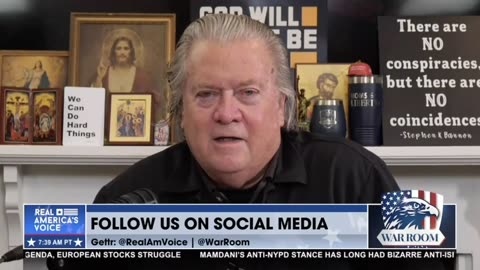 BANNON: You can’t debate Bolsheviks. Mamdani is a Marxist, a Bolshevik