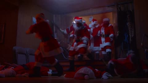 Mecha Santa Vs Werewolf