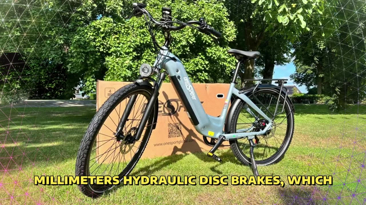 Onesport OT05 PRO Electric Bike 250W 36V22.5Ah Battery City Electric Bicycle