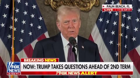 Trump Asked If He Will Use Military To Control Greenland and Panama Canal