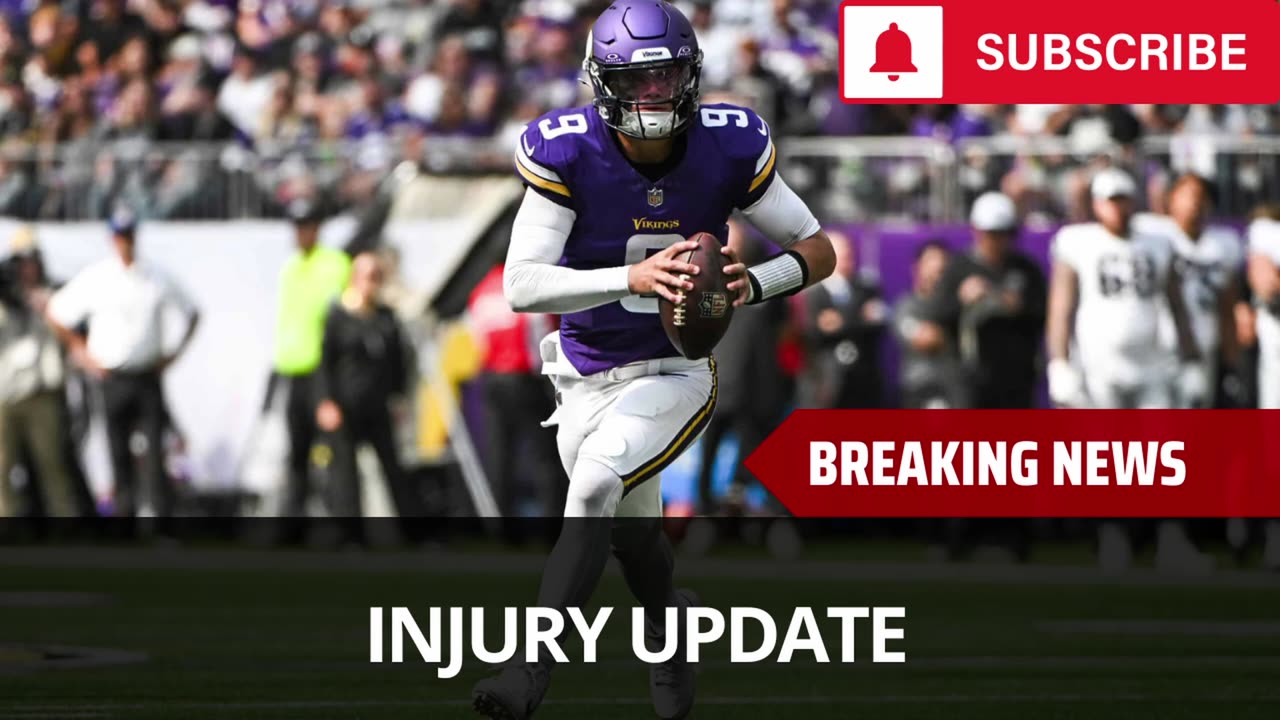 JJ McCarthy Gives Injury Update