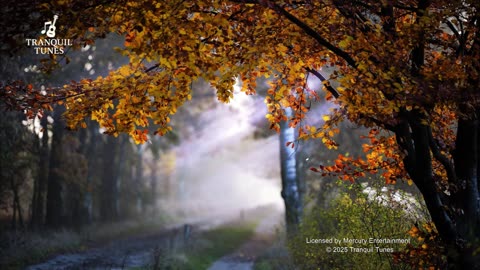 Enchanting Autumn Nature Scenes With Relaxing Piano Music For Stress Relief