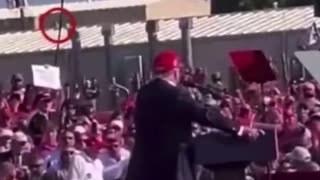 You are really telling me that not a single person on Trump’s “security” team noticed this?