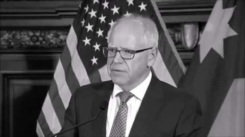 Tim Walz confesses in AI News Conference
