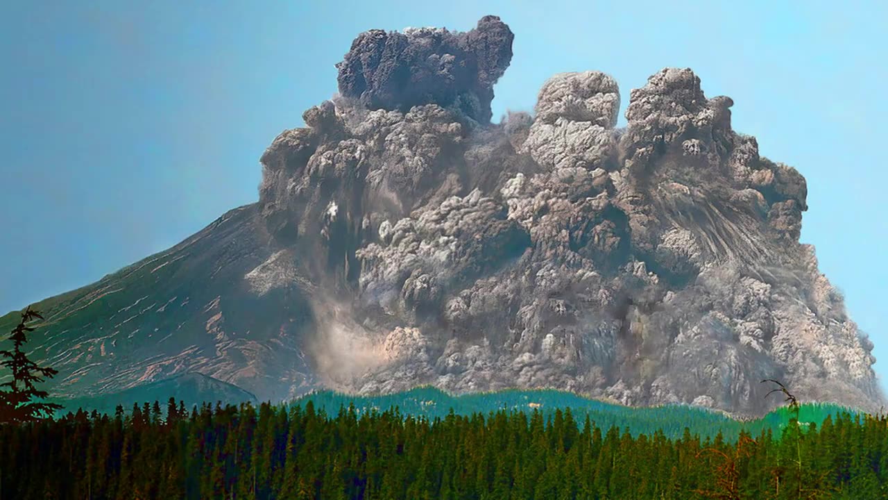 Mount St Helens Eruption