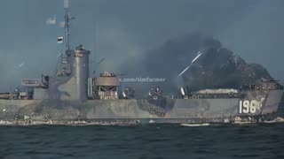 💥🌊 World War II | Okinawa Bombarded by 4,000 Rockets | RCF