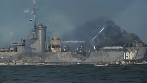 💥🌊 World War II | Okinawa Bombarded by 4,000 Rockets | RCF