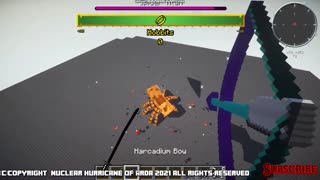 Minecraft mob battle cave spider titan vs nuclear joestar