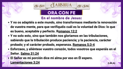 El poder de orar con la Palabra de Dios