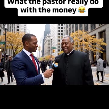 What the pastor really do with the money😂🤦🏿