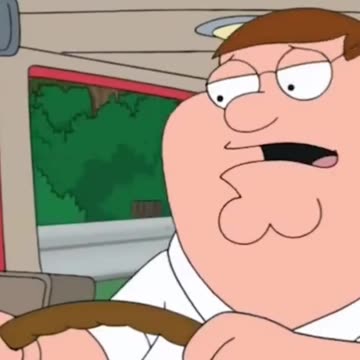 Peter Griffin sees a campaign ad